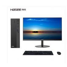神舟HFMPK031台式计算机/C86-3G 3350/8G内存/256GSSD+1TBHDD/2G独显/23.8显示器